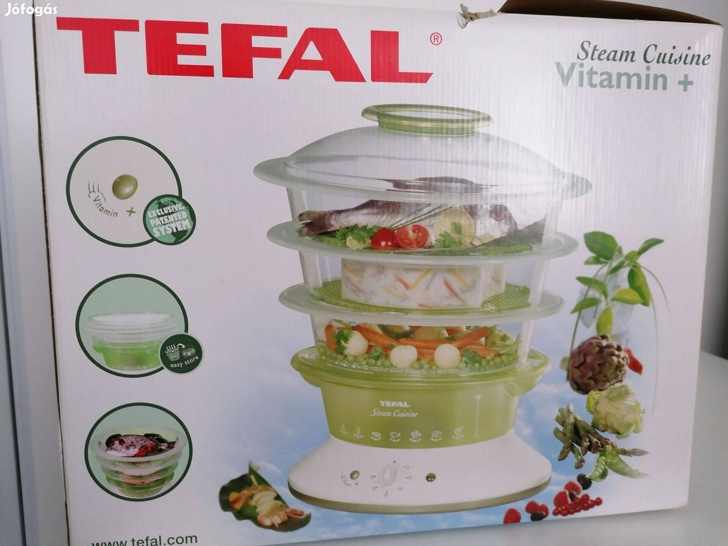 Tefal pároló edény