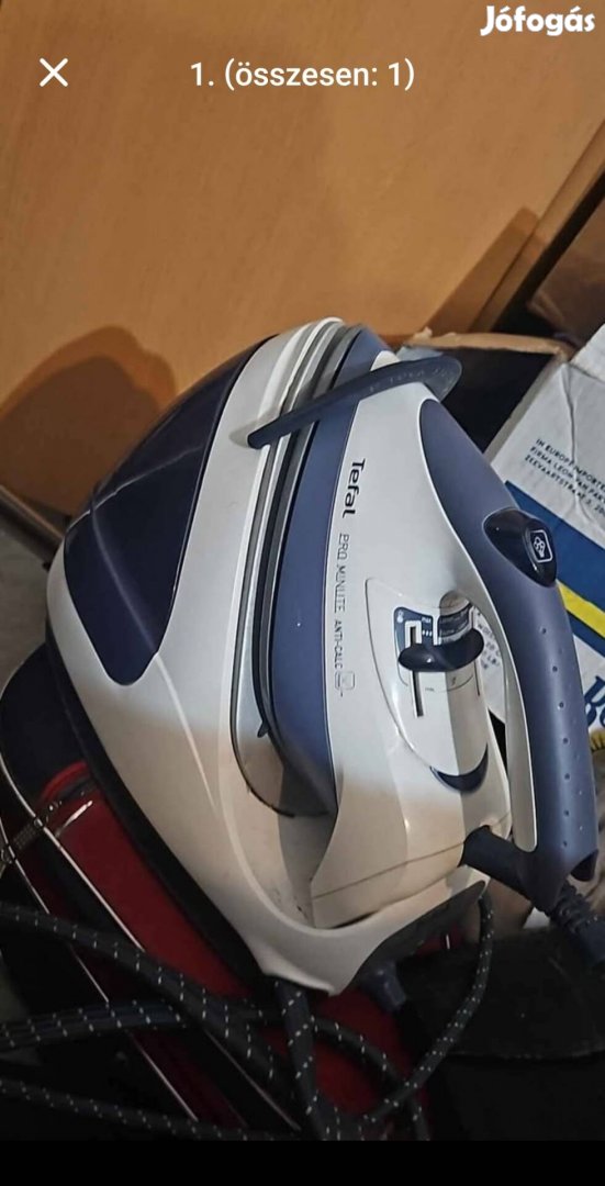 Tefal pro minute anticalc gőzállomás 