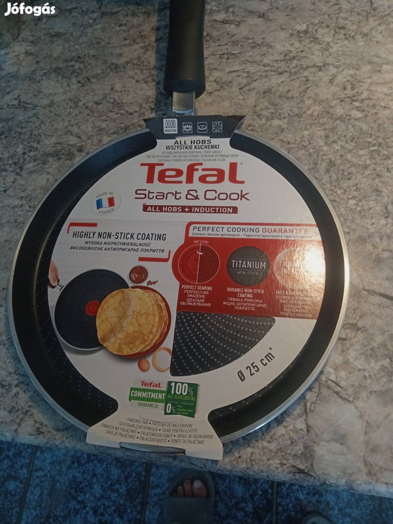 Tefal serpenyő új 