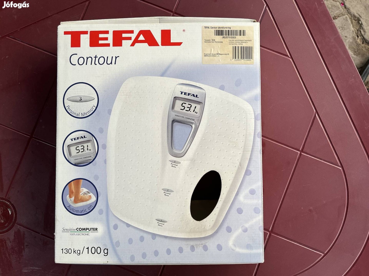 Tefal személy mérleg