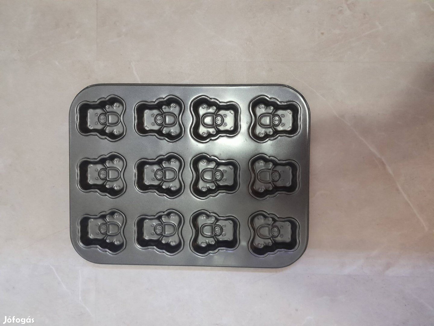 Teflon sütő maci forma