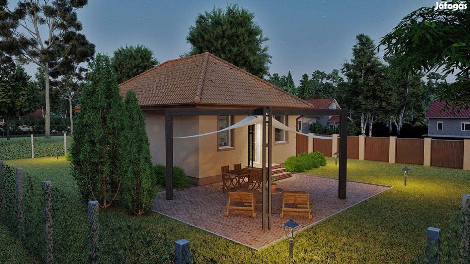 Téglaépításű Családiház megrendelhető, saját telekre