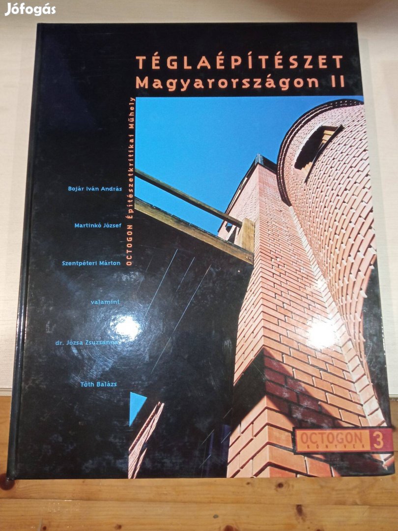 Téglaépítészet Magyarországon c. könyv