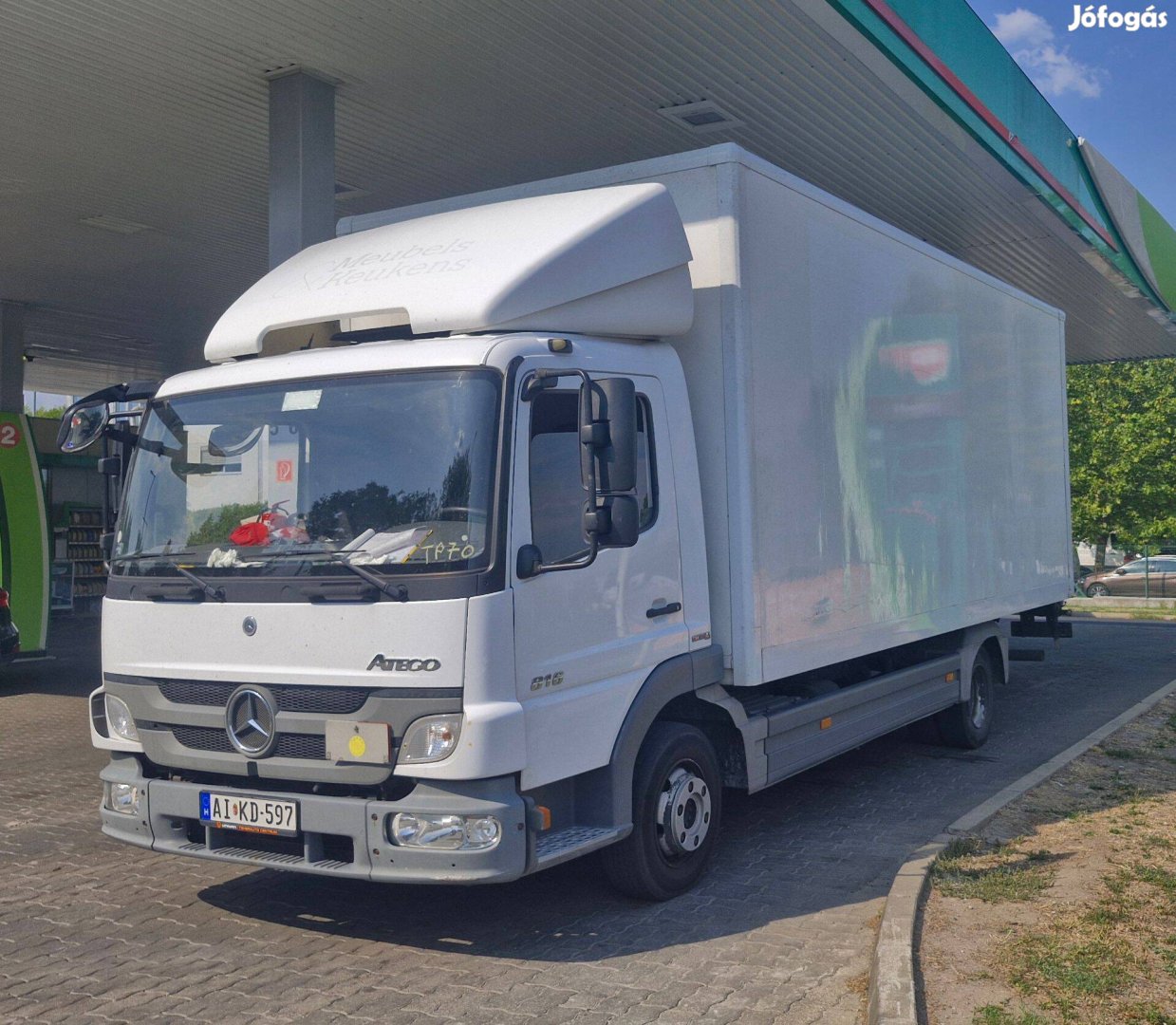 Teherautó Sofőr Állás 7,5 Tonnás Teherautóra