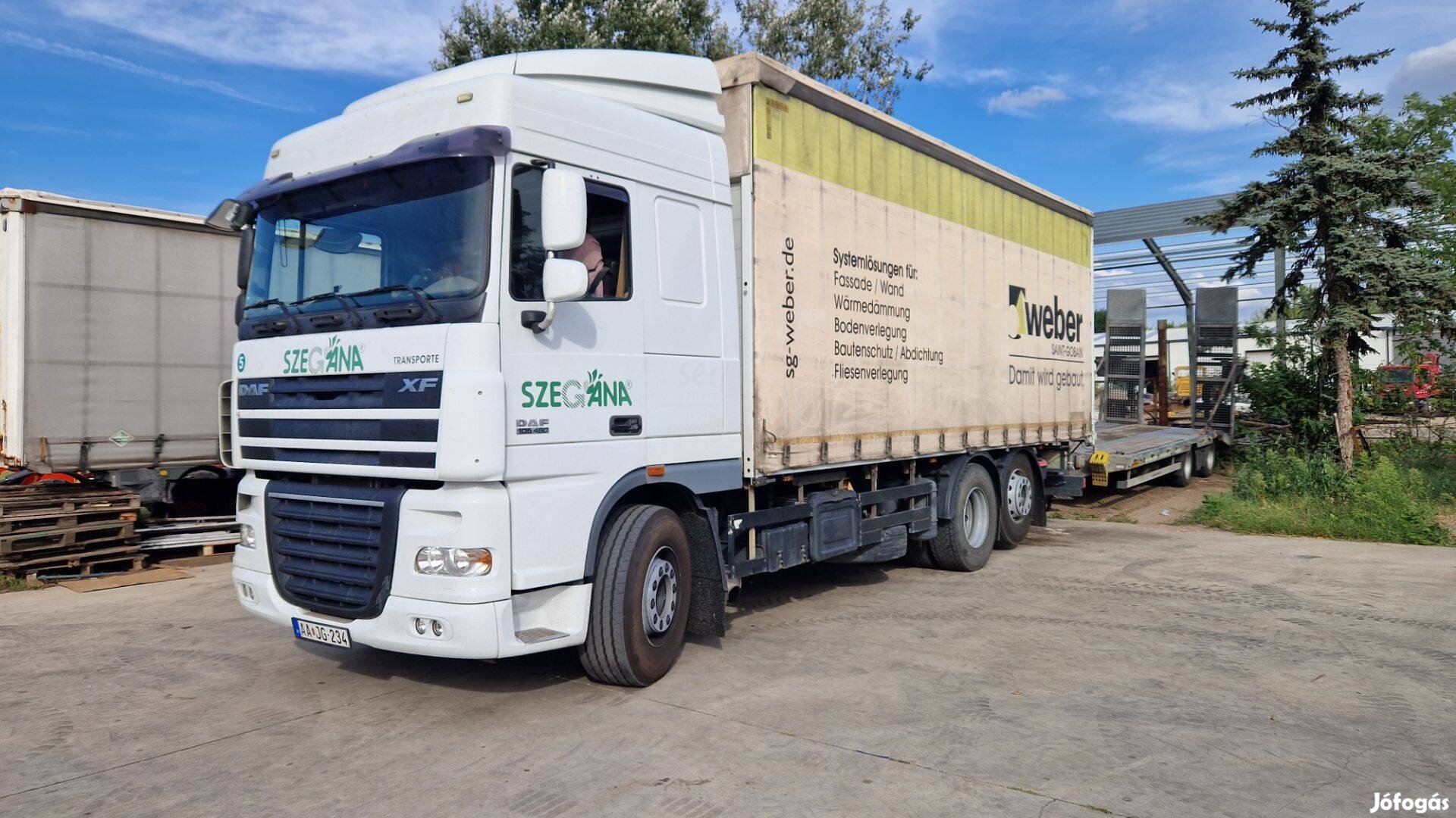 Teherautó sofőrt keresünk CE jogosítvánnyal