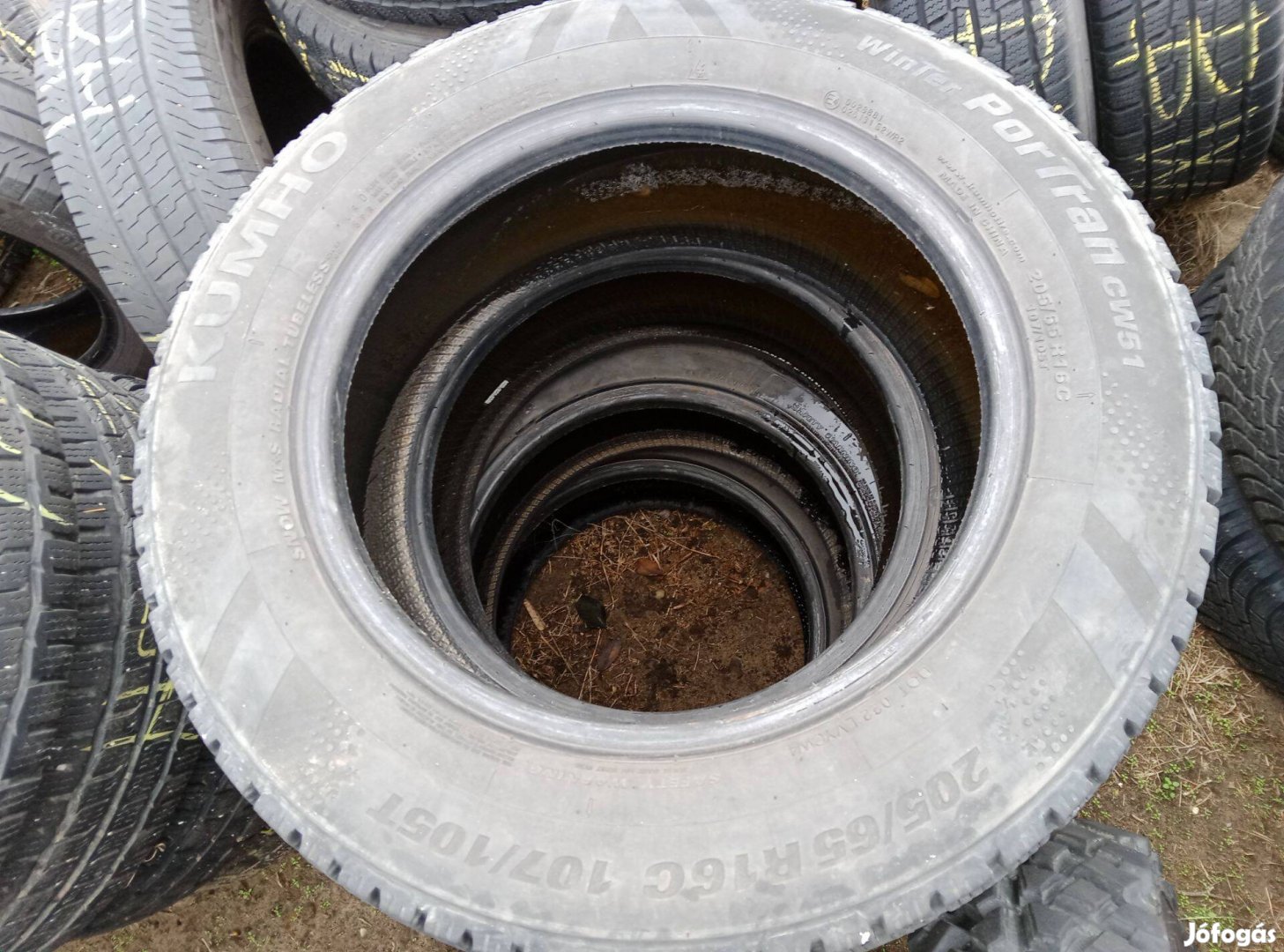 Teherautó téligumi