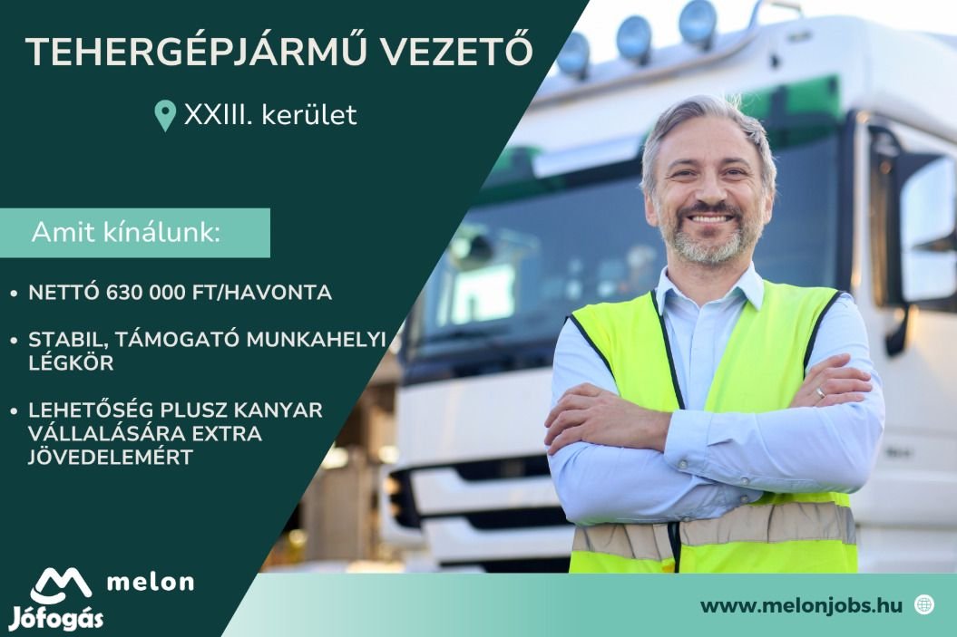 Tehergépjármű vezető