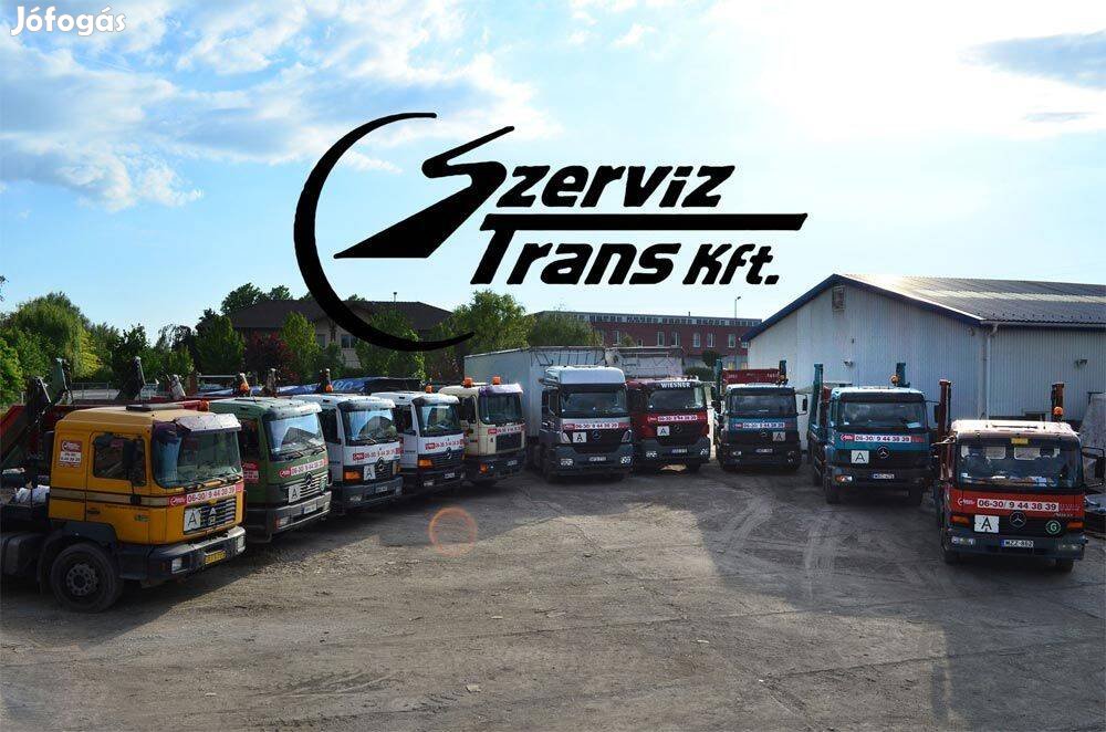 Tehergépjárművezető nyerges szerelvényre