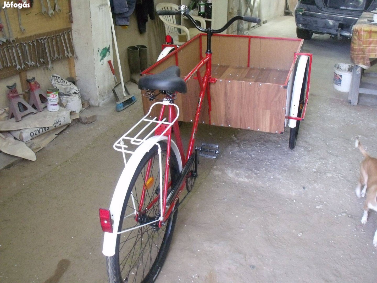 Teherhordó tricikli,új építésű eladó