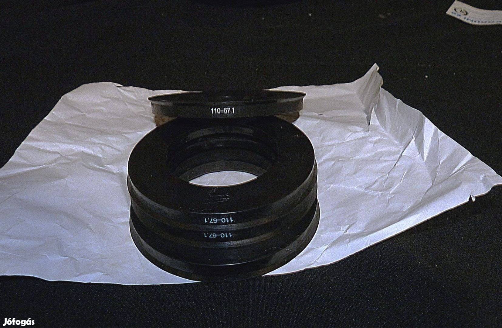 Tehermentesítő gyűrű 110x67,1 méretben alufelnihez. 4 db