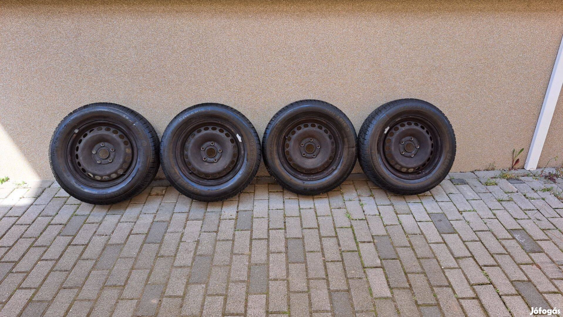 Téi gumi Barum 195/65 R15 lemez felni 5x112 6jx15 VW Passat