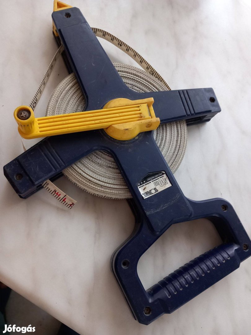 Tekerős geodéta mérőszalag 30m-es