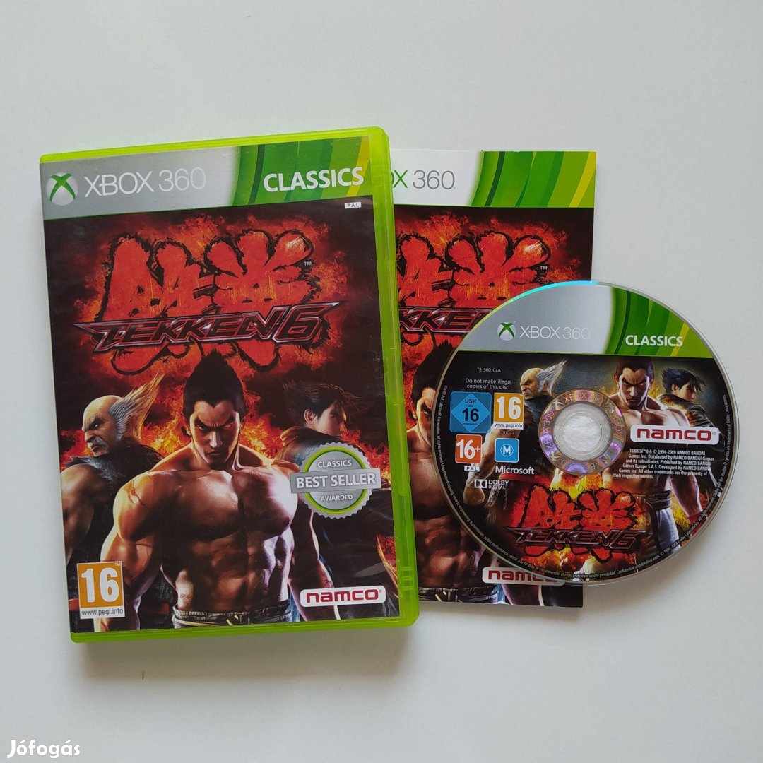 Tekken 6 Xbox 360 Xbox One Series X