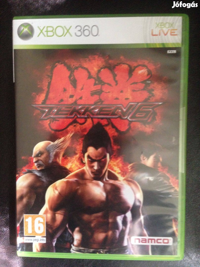 Tekken 6 "xbox360-one-series játék eladó-csere