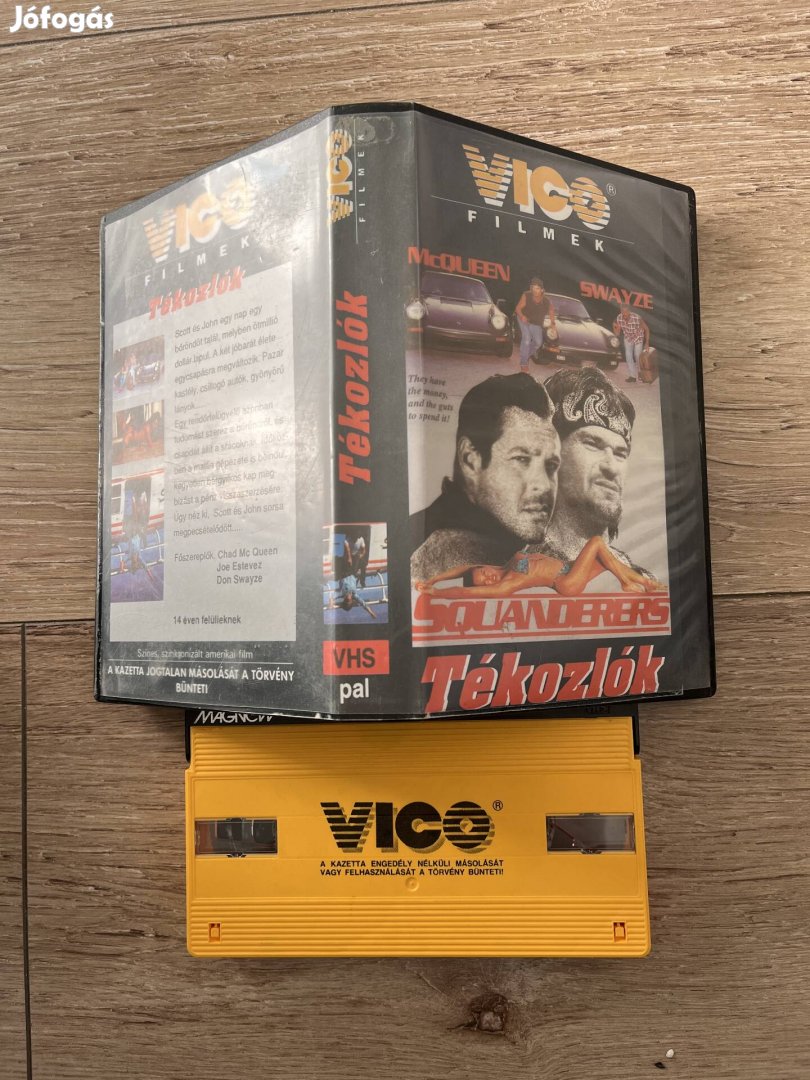 Tékozlók vico vhs 