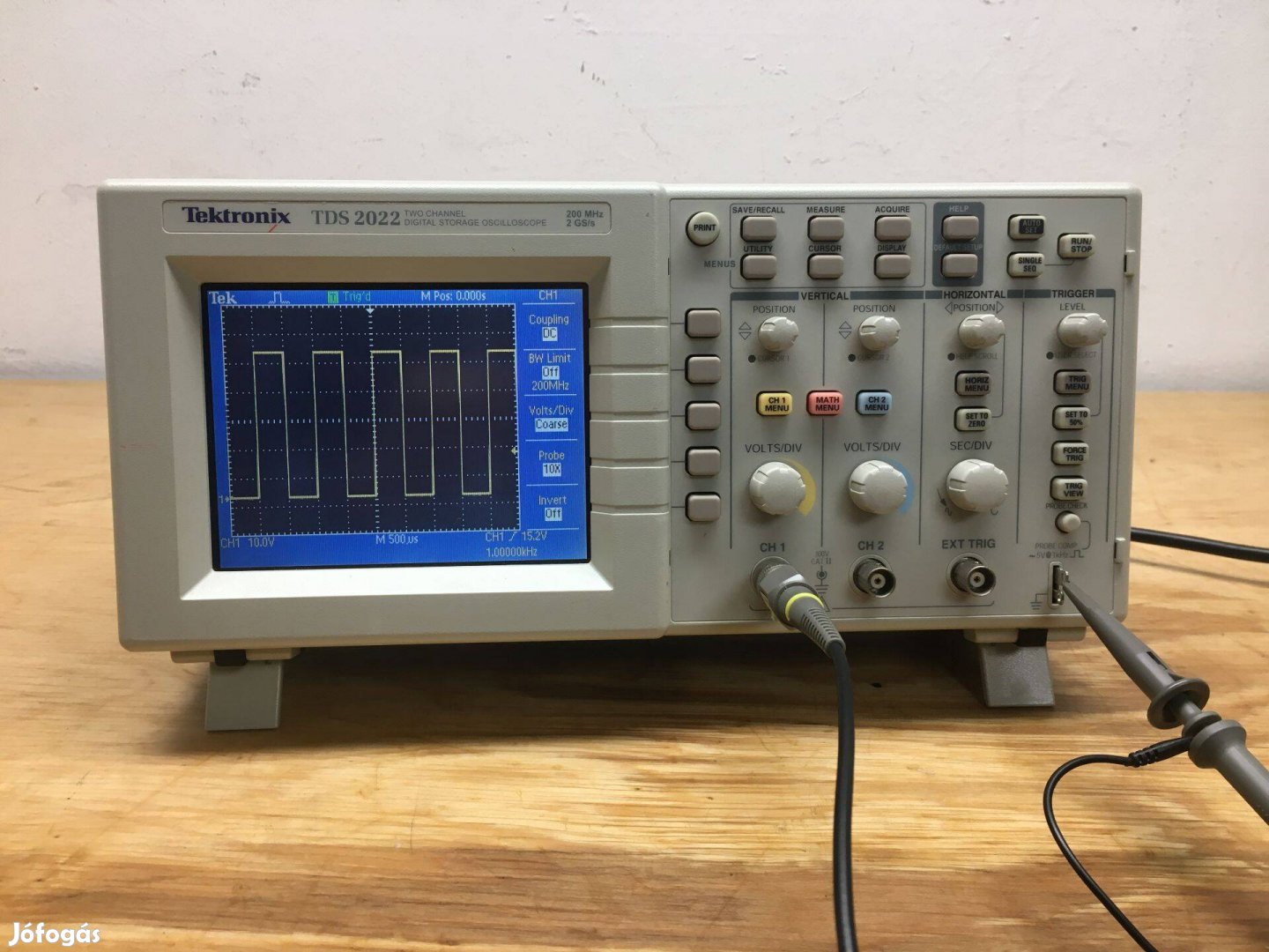 Tektronix TDS2022 TDS 2022 digitális tárolós oszcilloszkóp