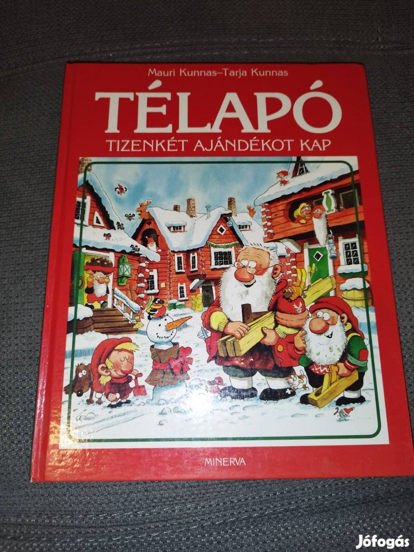 Télapó tizenkét ajándékot kap mesekönyv 