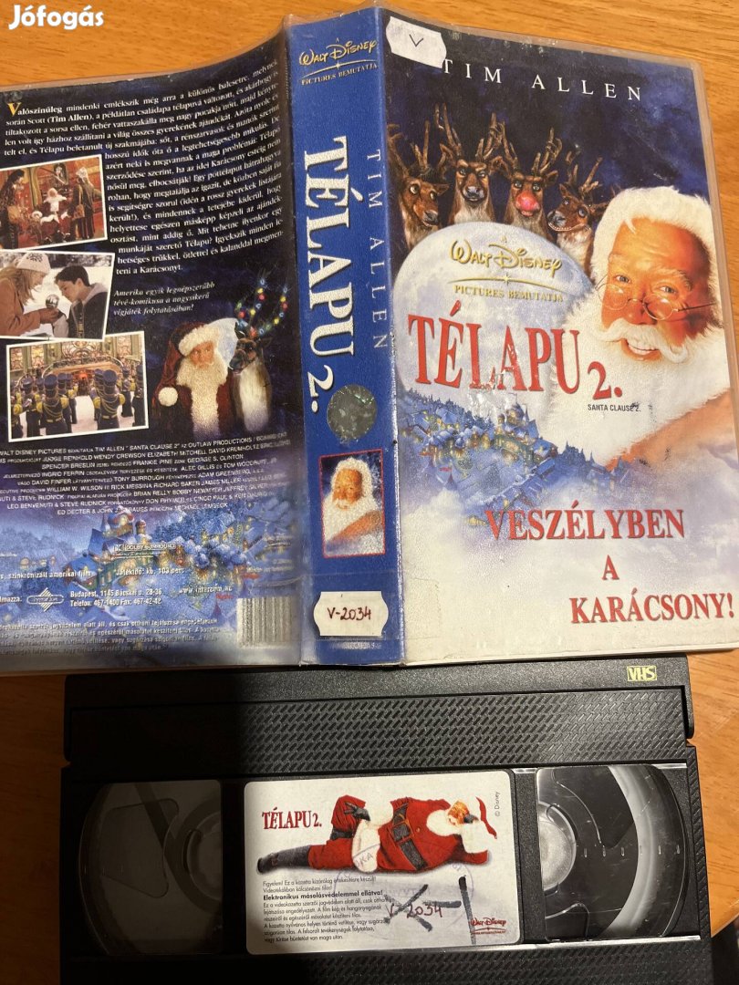 Télapu 2 vhs 