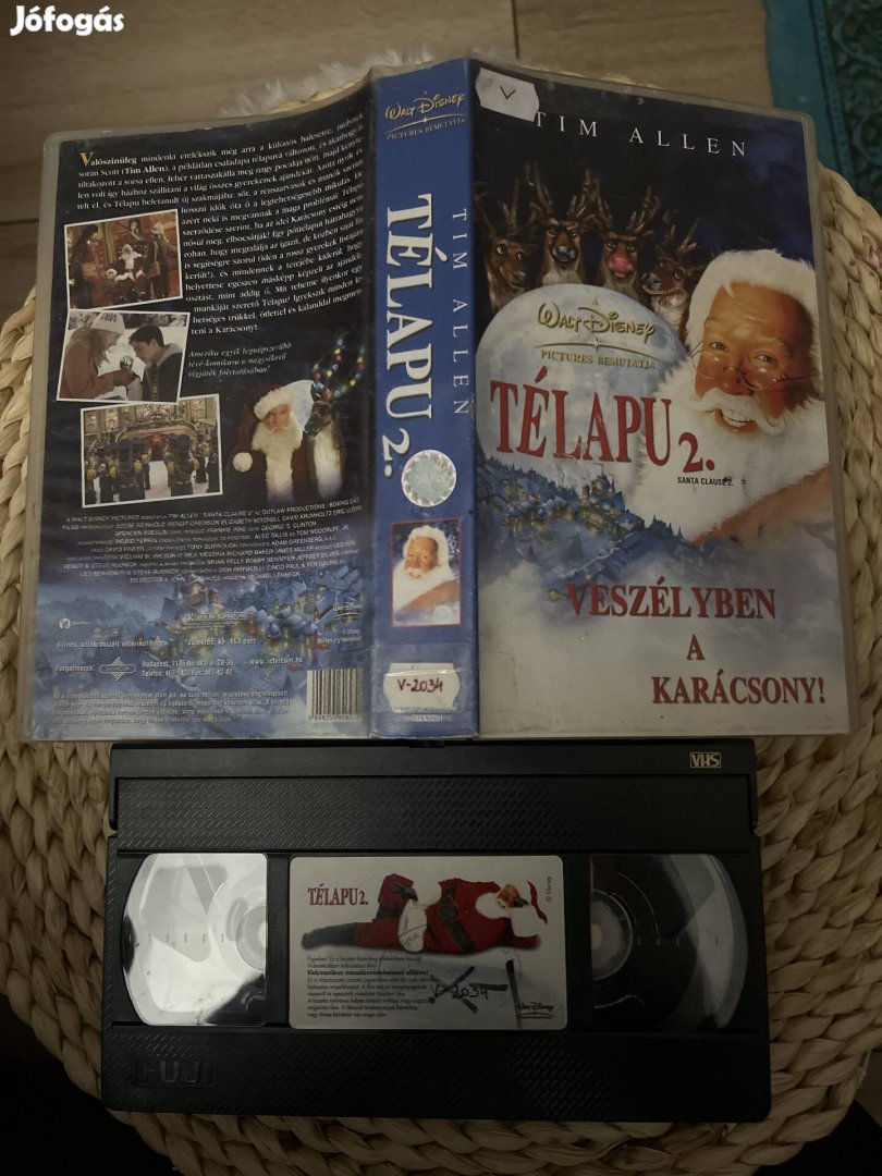 Télapu 2 vhs. 