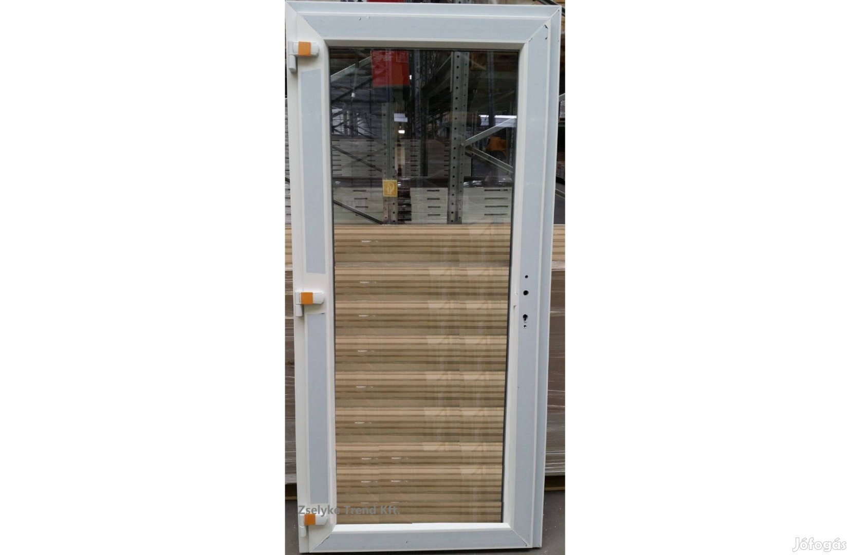 Tele üveges hőszigetelt bejárati ajtó akár 88x208, 95x205 cm-be is