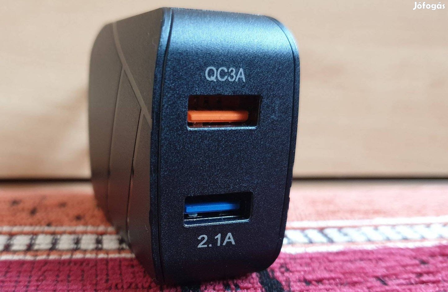 Telefon Utazó hálózati gyorstöltő töltő Dupla USB QC3 2A/3A 28W