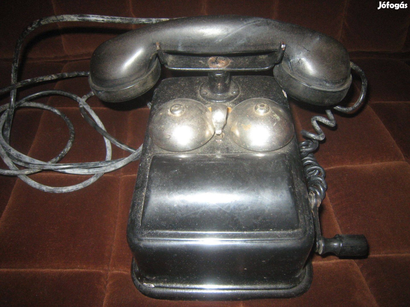 Telefon régi kurblis