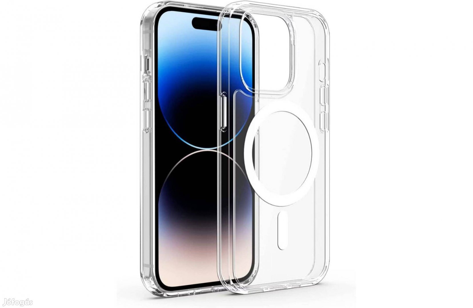 Telefon tok Cellara Magsafe Iphone 14 Pro Max-hoz,átlátszó, új