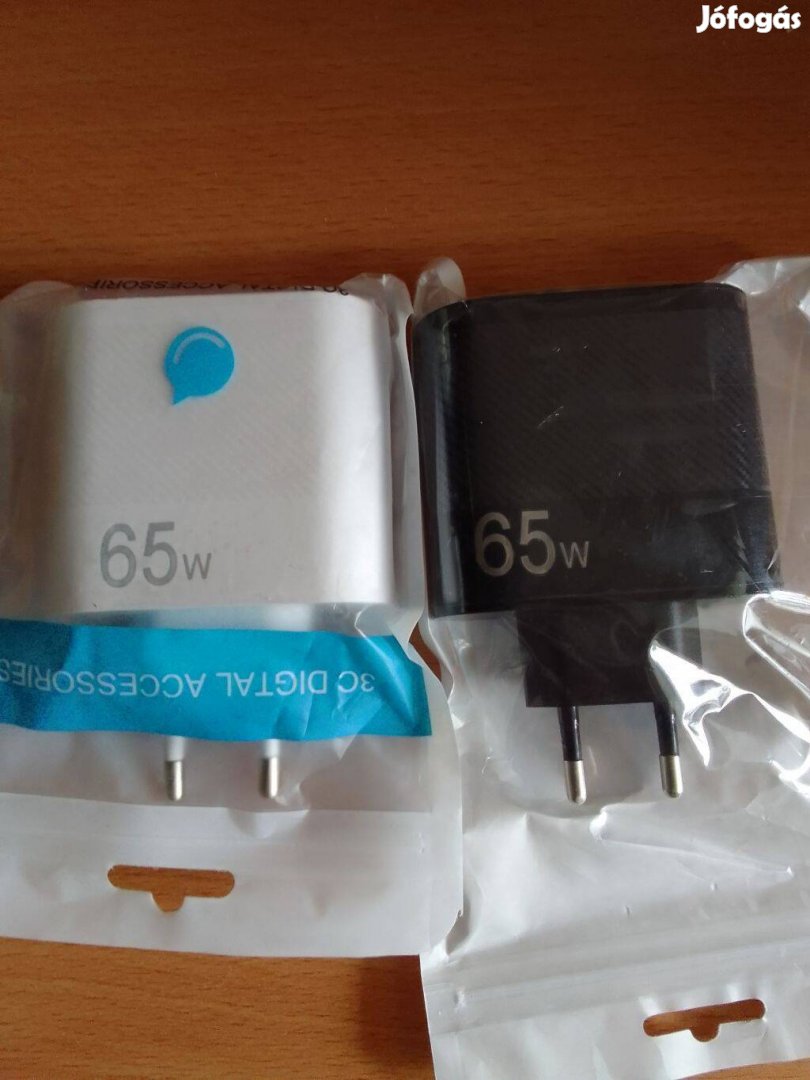 Telefon töltő . 65W-os 6 csatlakozás A- C usb