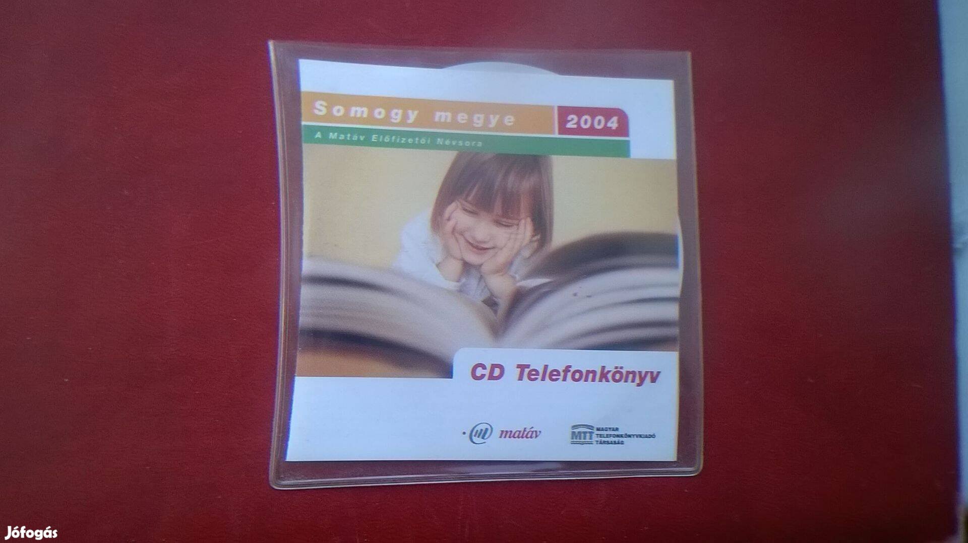 Telefonkönyv mini CD , Somogy megye , 2004