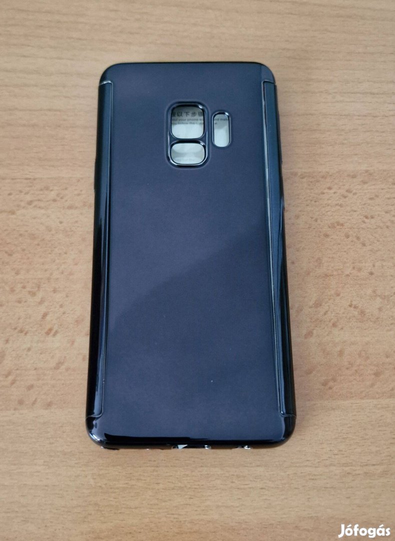 Telefontok Samsung Galaxy S9 telefonra fényes fekete színbe