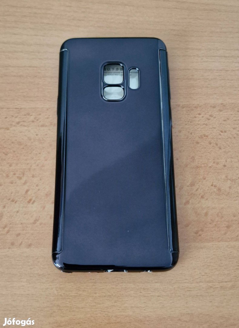 Telefontok Samsung Galaxy S9 telefonra fényes fekete színben