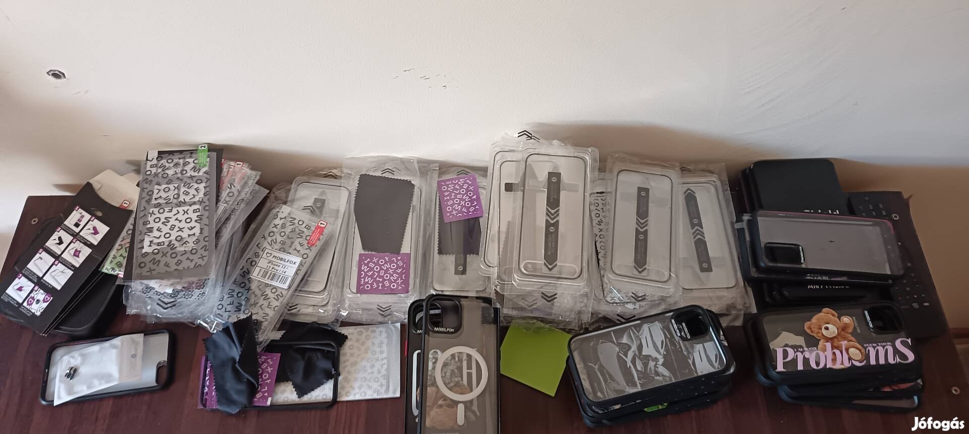 Telefontokok+üvegfólia 