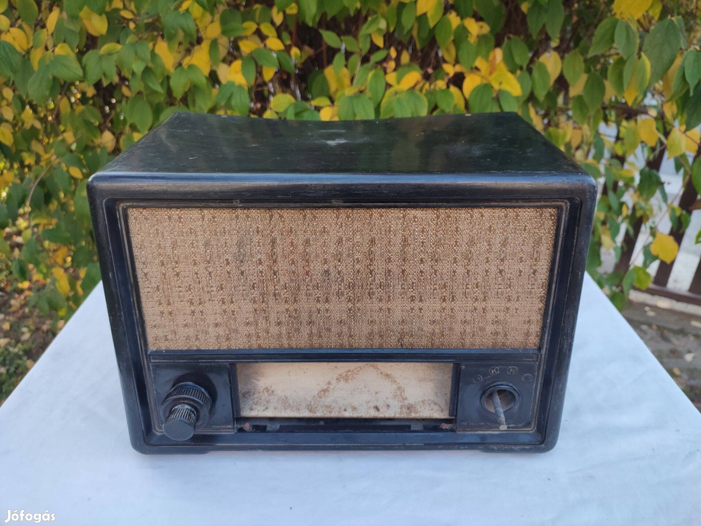 Telefunken 754 V bakelit régi rádió