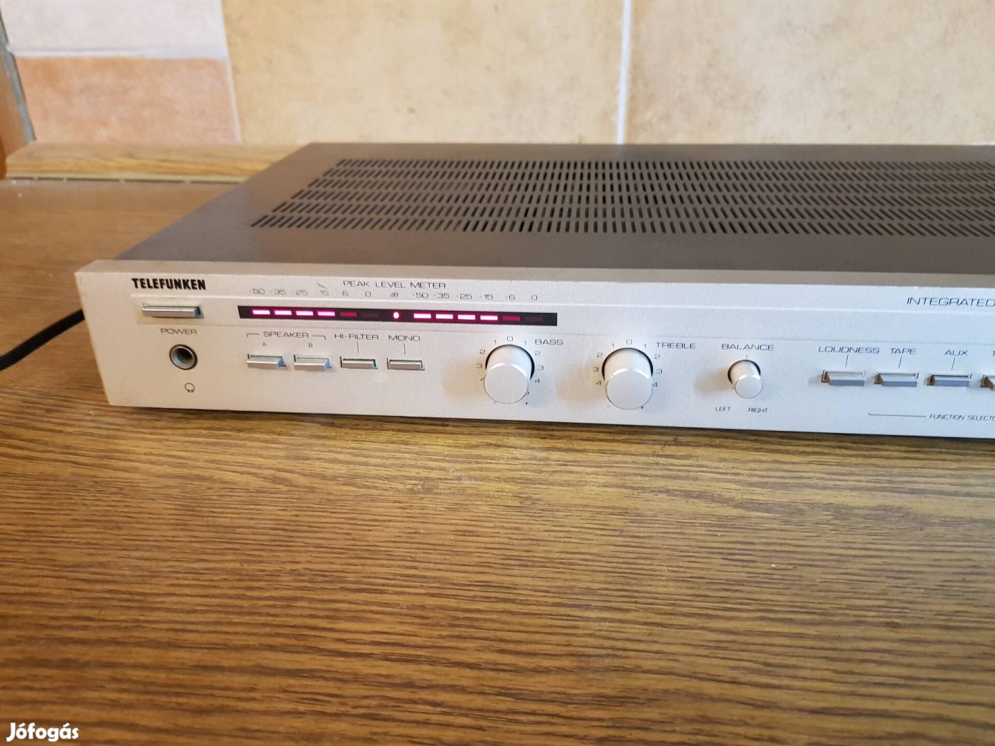 Telefunken A80 hifi 4 csatornás erősítő gyári állapotban 1983 