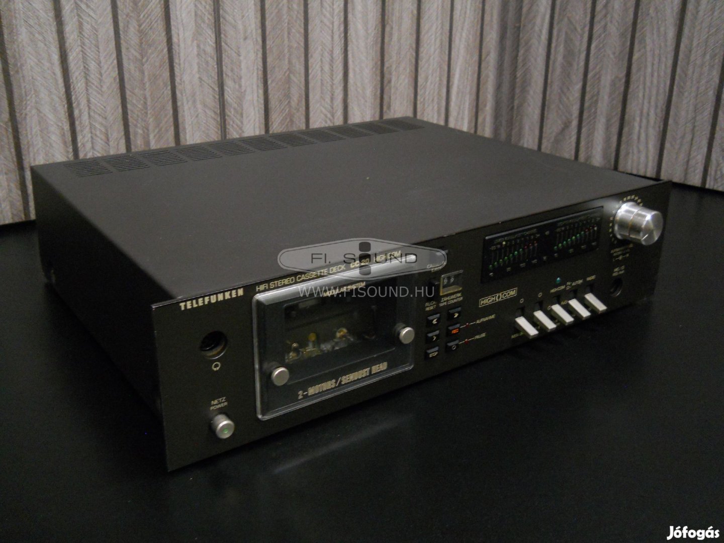 Telefunken CC 20 , (2.) 1 kazettás magnó deck frissen felújítva