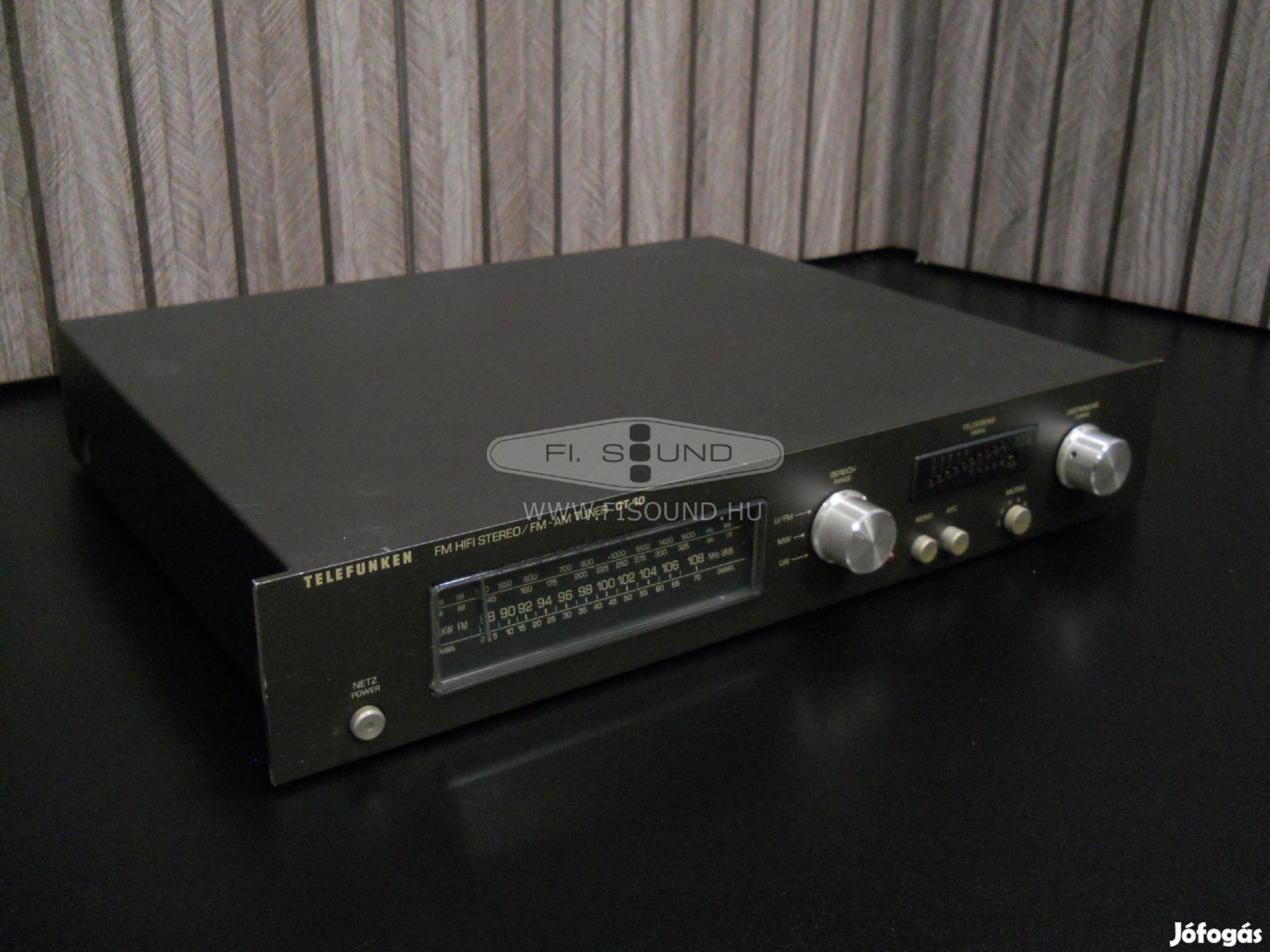 Telefunken CT 10 ,AM,FM manuális rádió tuner