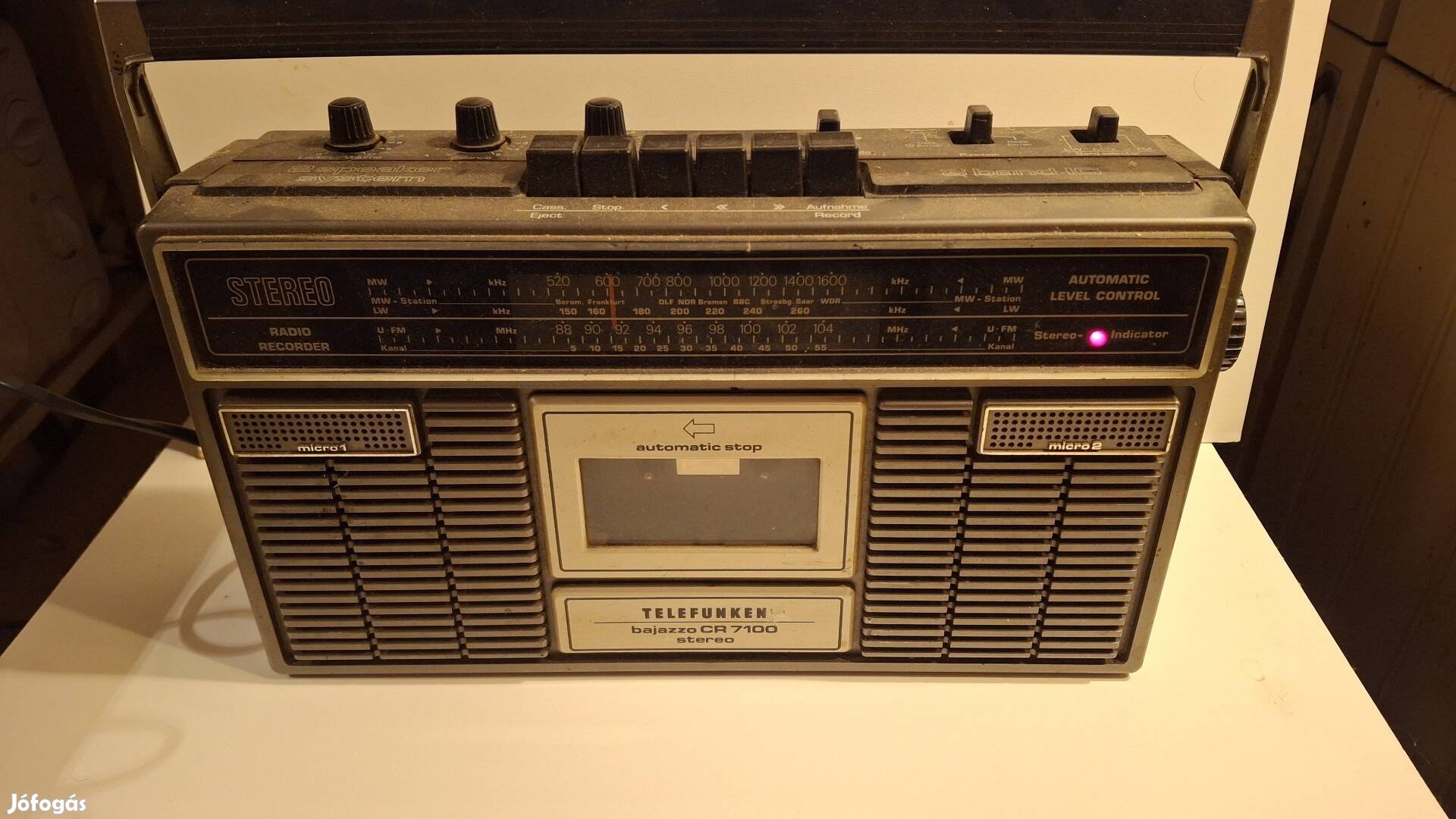Telefunken Stereo rádió.