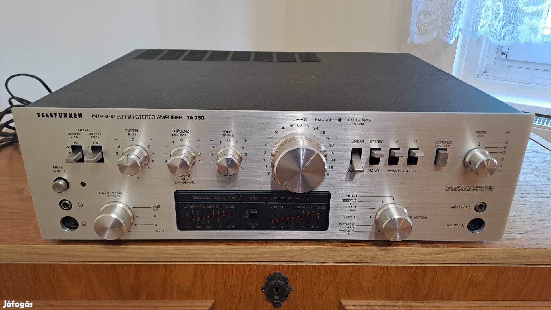 Telefunken TA 750 gyűjtői állapot