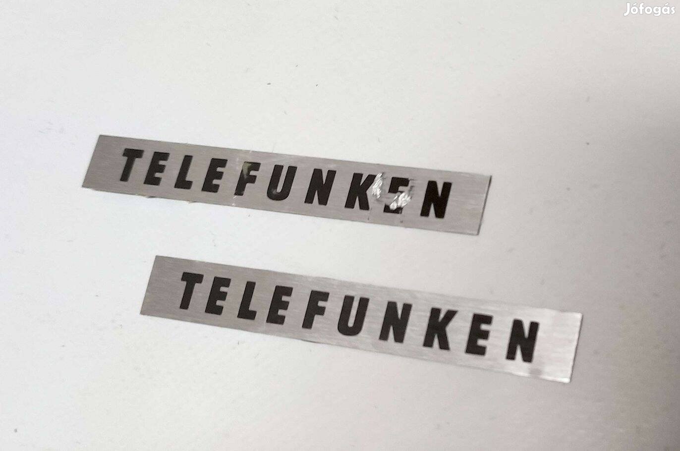 Telefunken hangfal logók