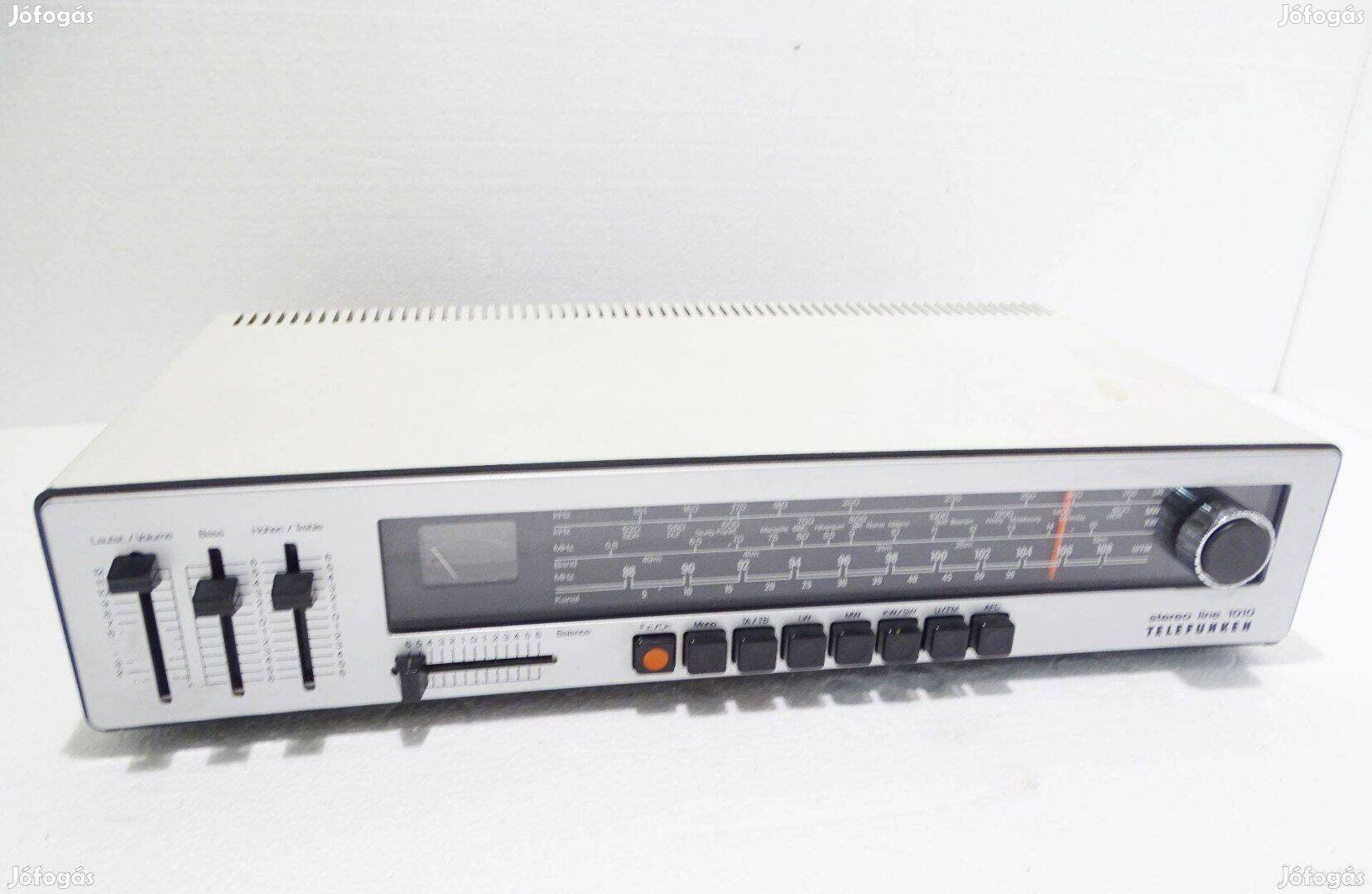 Telefunken stereo line 1010 rádió Tuner erősítő