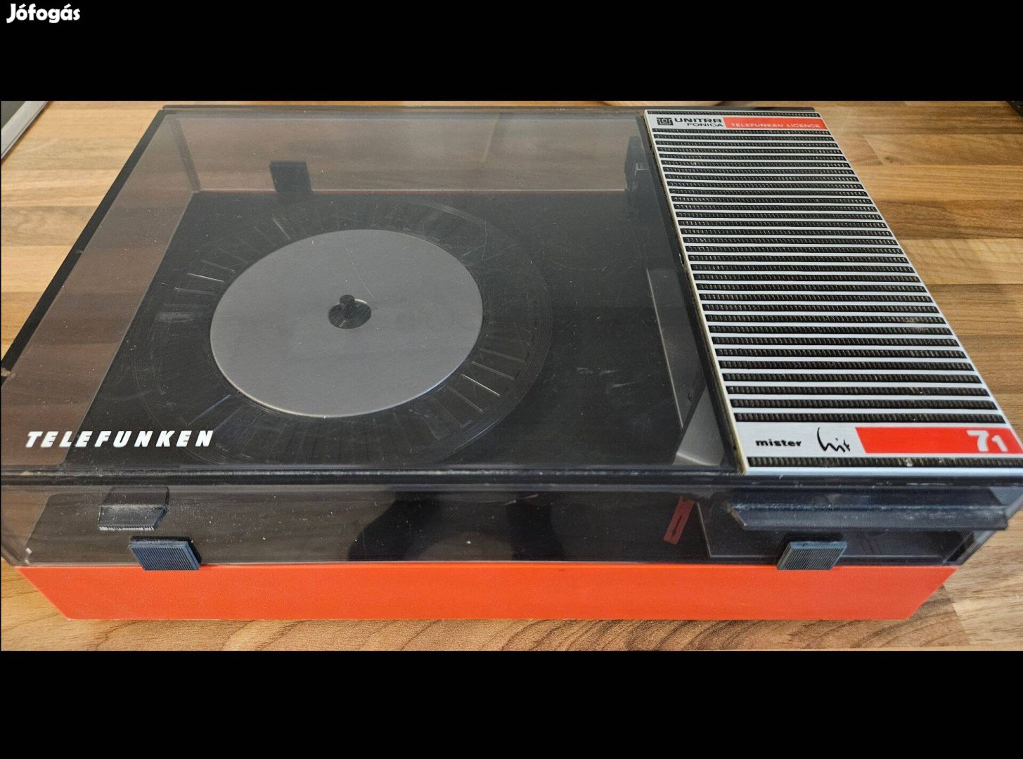 Telefunken unitra master hit 71 lemezjátszó (1971)