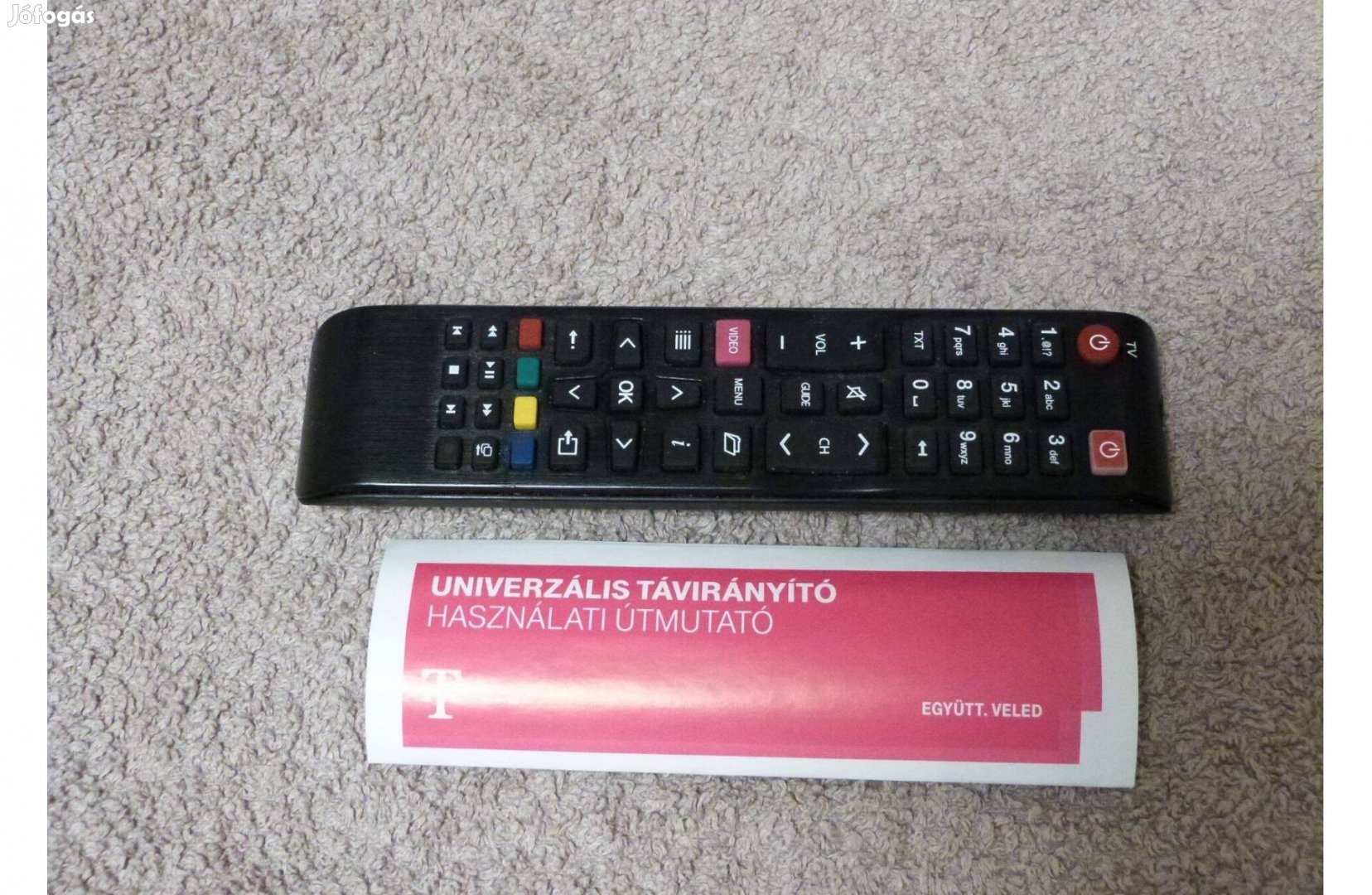 Telekom kábel TV settopbox új távirányító