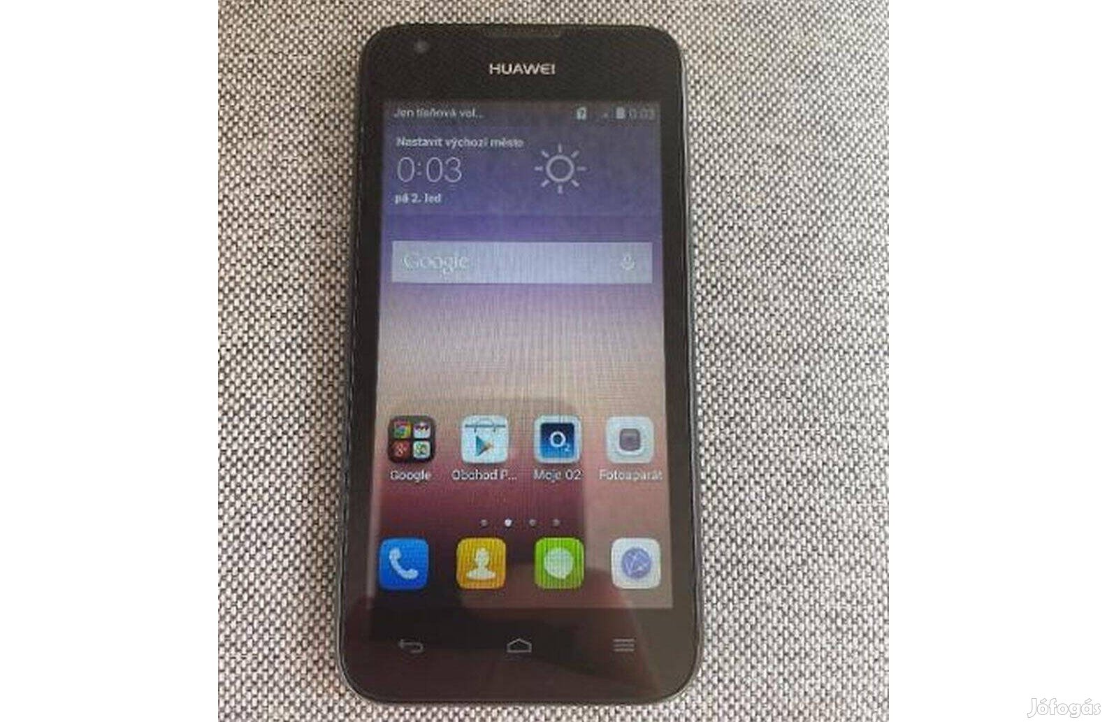 Telekomos Huawei Y550-L01 okostelefon