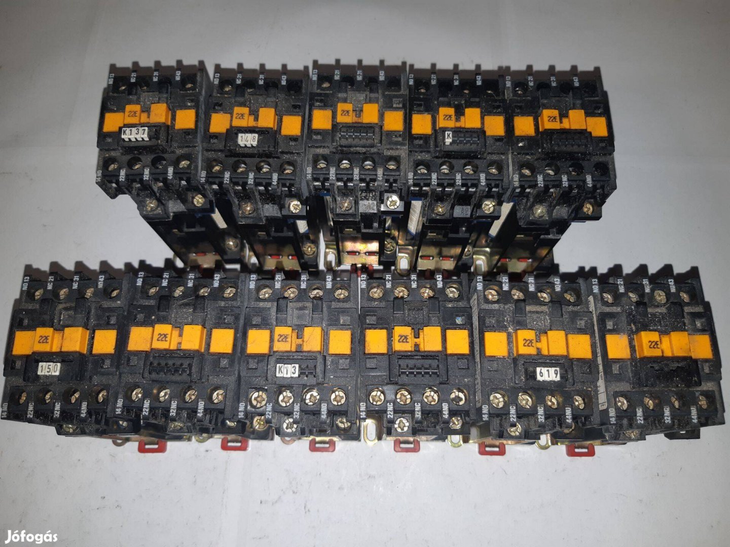 Telemecanique 24V CA2 DN 2229 A65 mágneskapcsoló /261