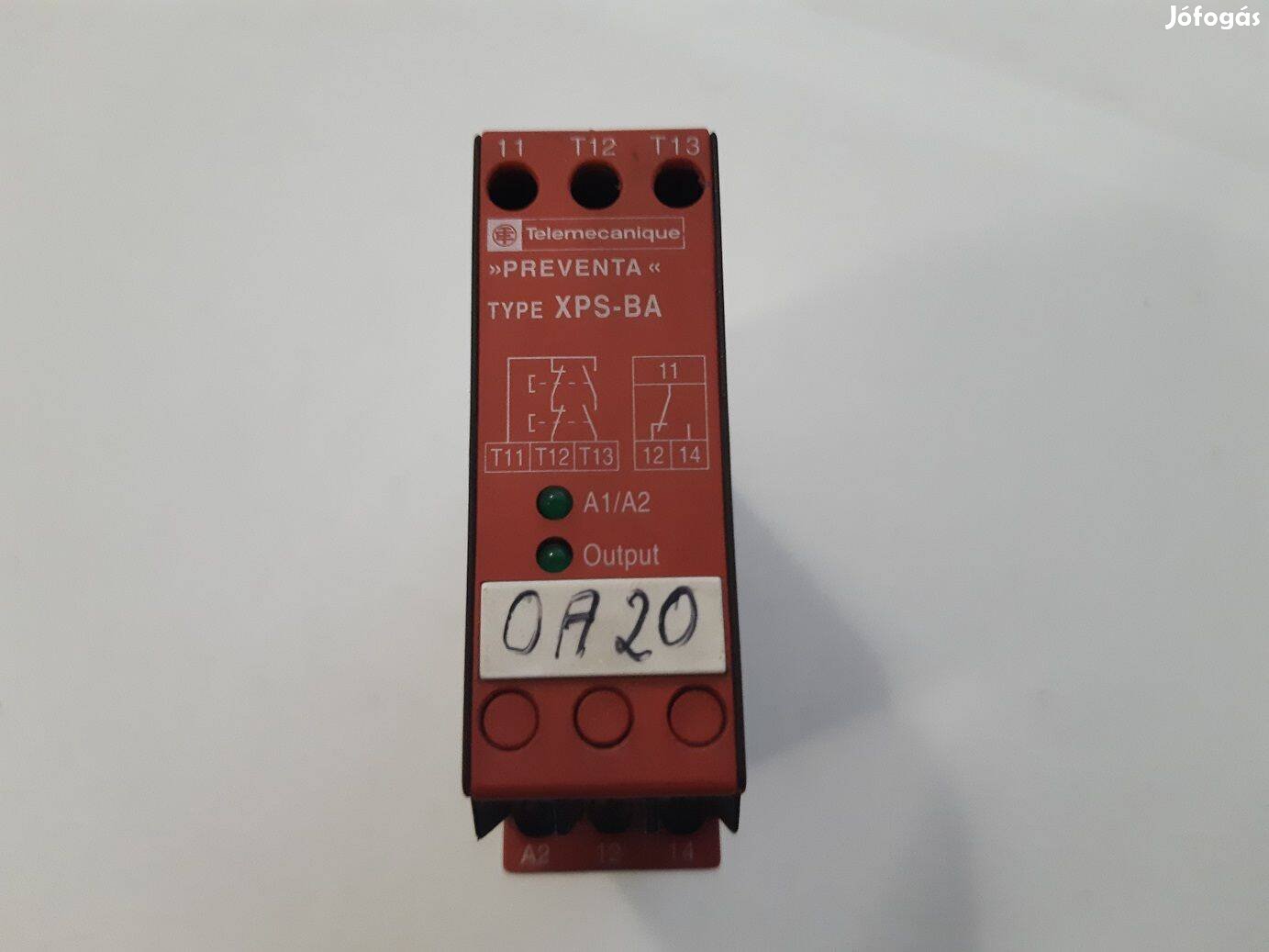 Telemecanique Xpsba3720 biztonsági relé 90