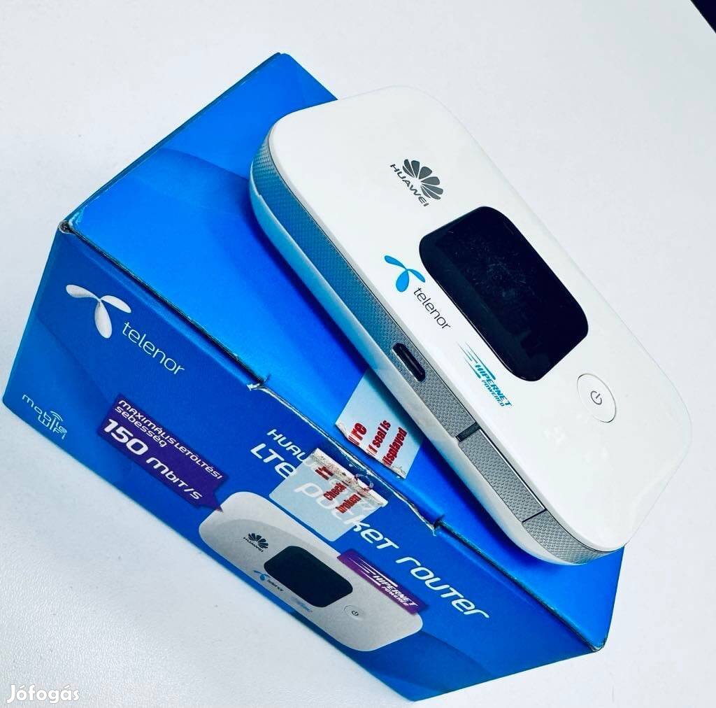 Telenoros Yetteles Huawei E5577s-321 hordozható mobil wifi router