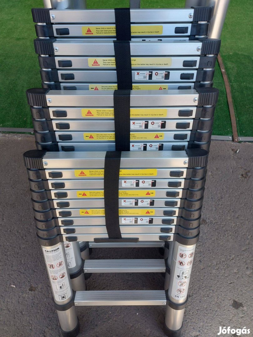 Teleszkópos Aluminium Létra 3,8m