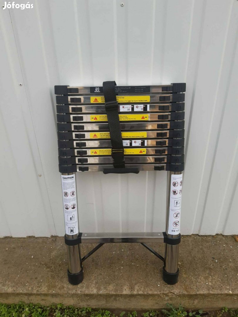 Teleszkópos Létra 3.2M - 150kg ig terhelhető - Új -