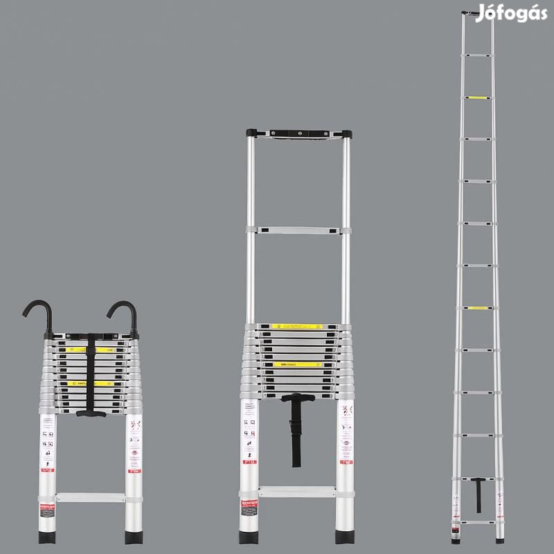Teleszkópos Létra 5,0 méter terhelhetőség 190 kg