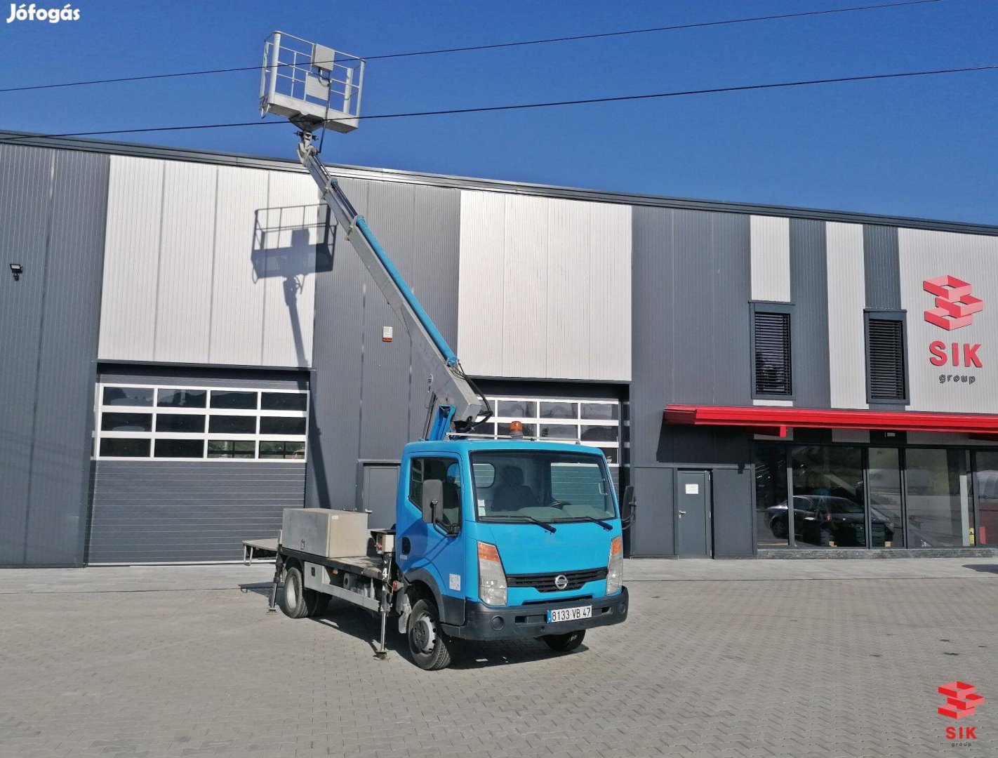 Teleszkópos autóemelő PRB Nissan Cabstar 35.11, Multitel ALU MX200